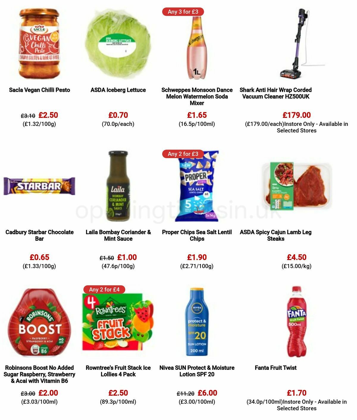 ASDA Offers from 9 June