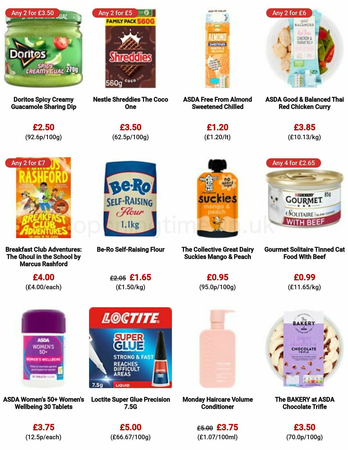 ASDA Offers from 9 June