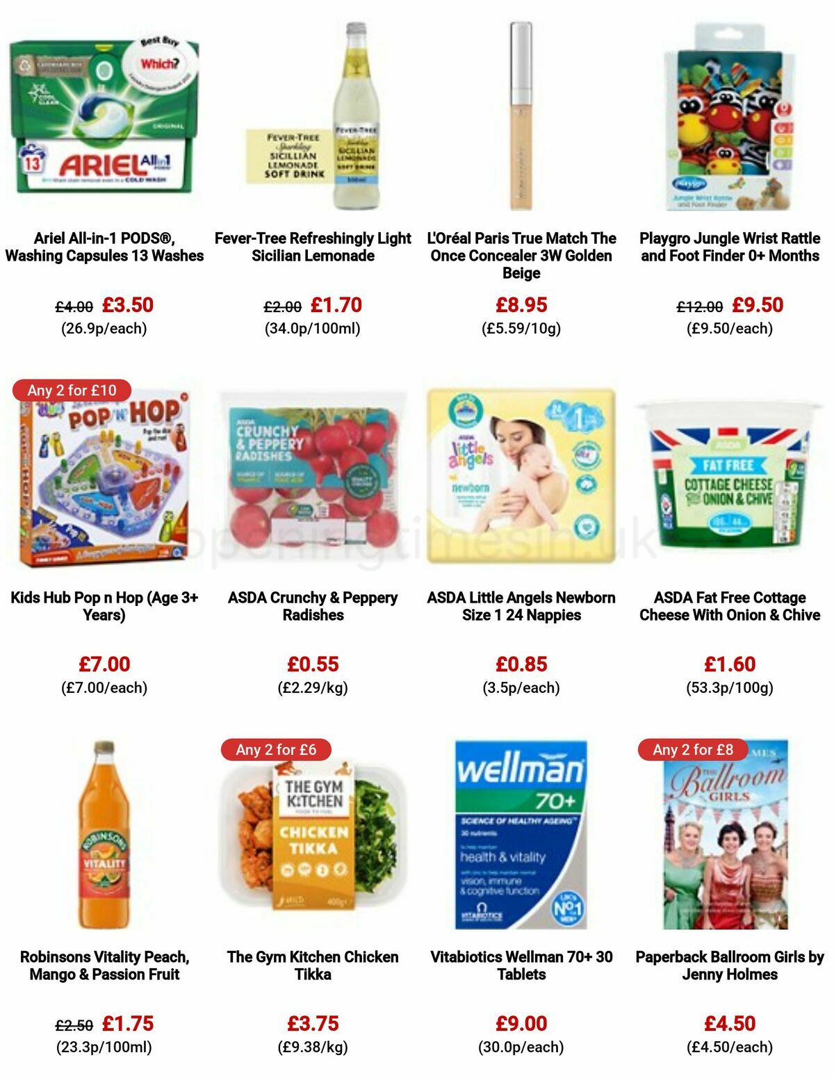 ASDA Offers from 9 June