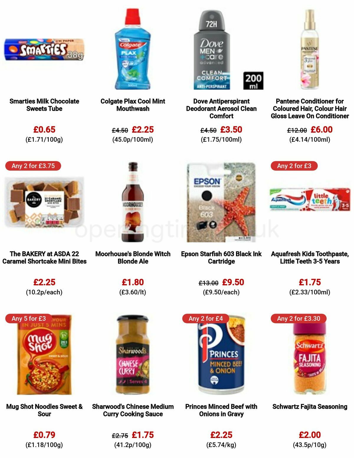 ASDA Offers from 9 June