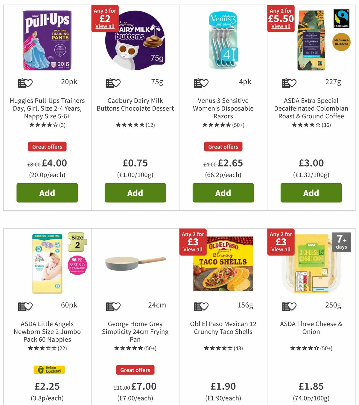 ASDA Offers from 23 June