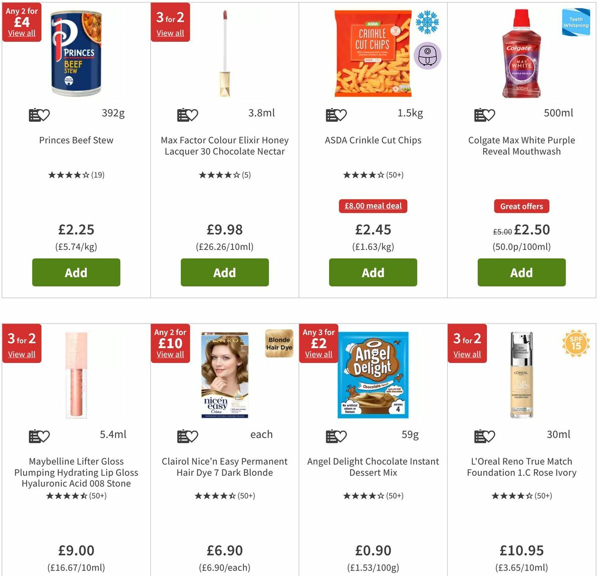 ASDA Offers from 30 June