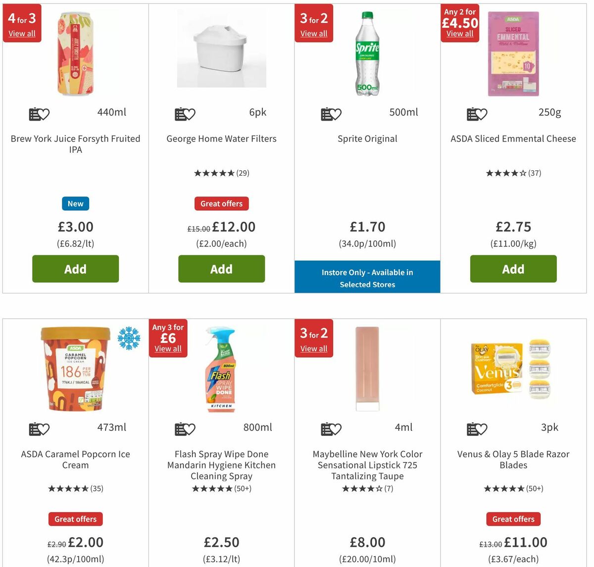 ASDA Offers from 30 June