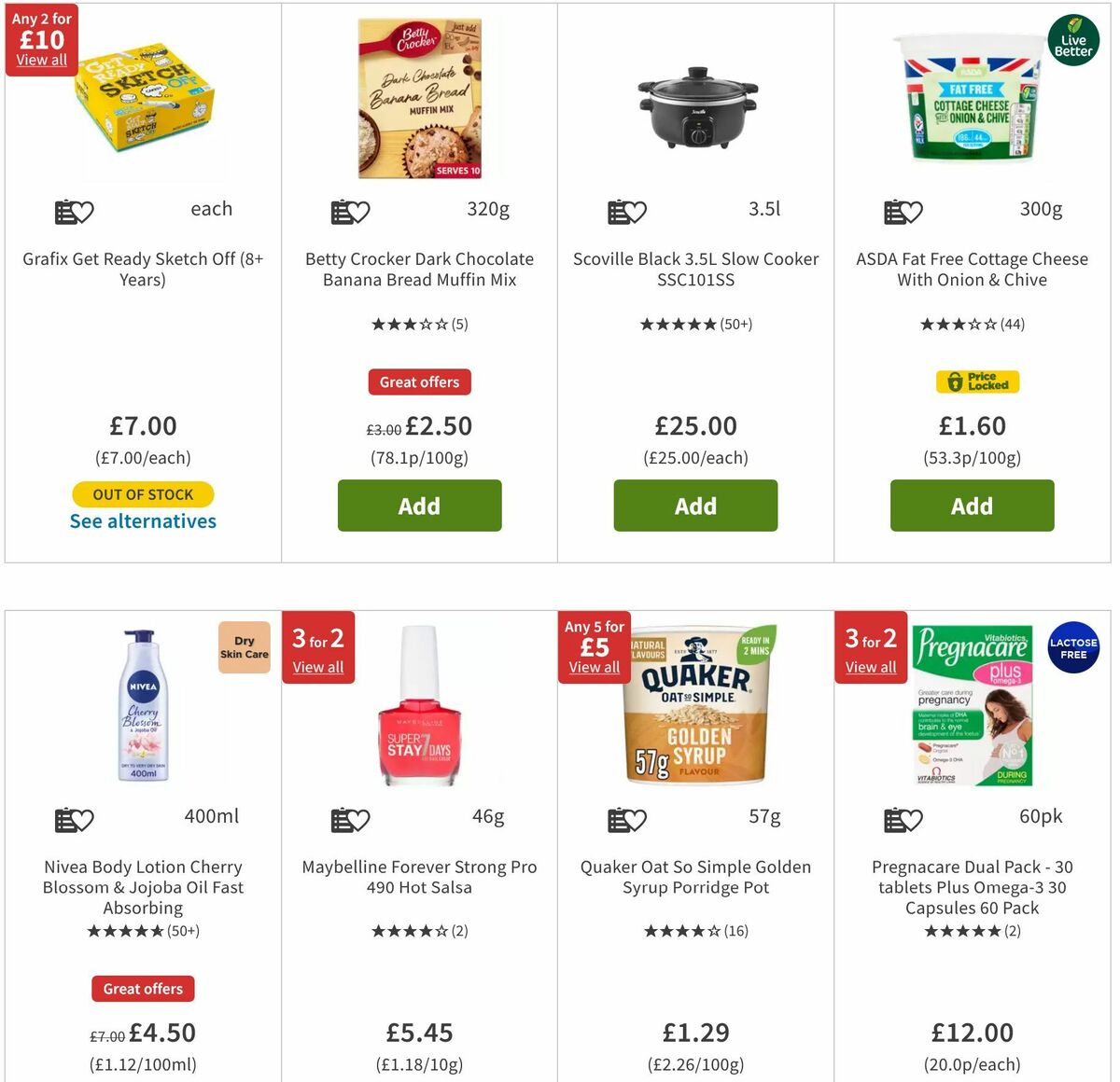 ASDA Offers from 30 June