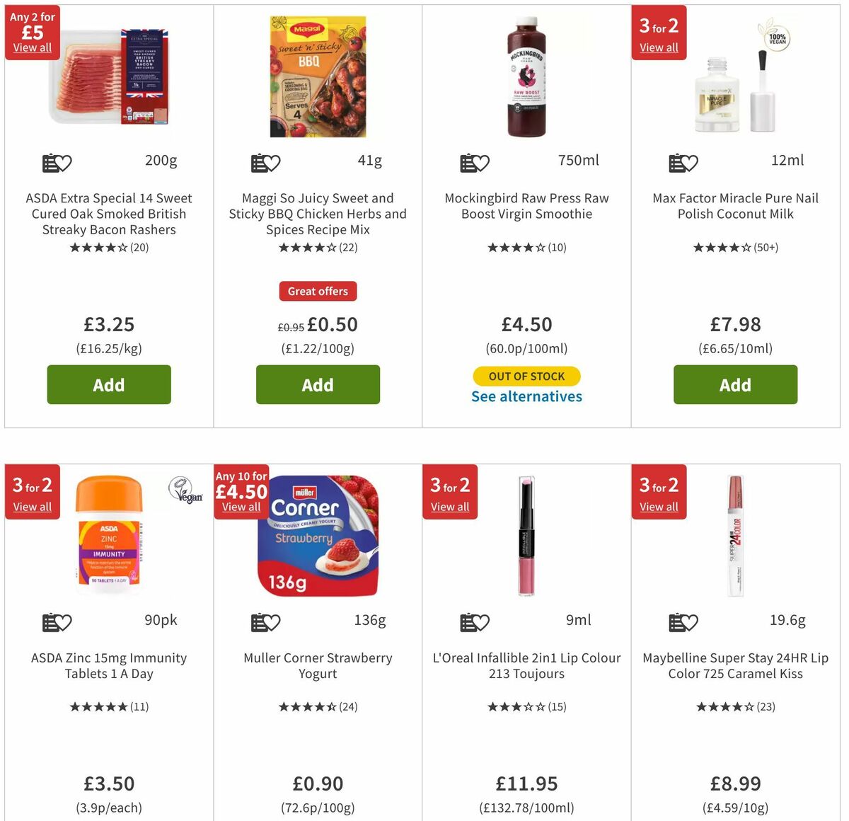 ASDA Offers from 30 June