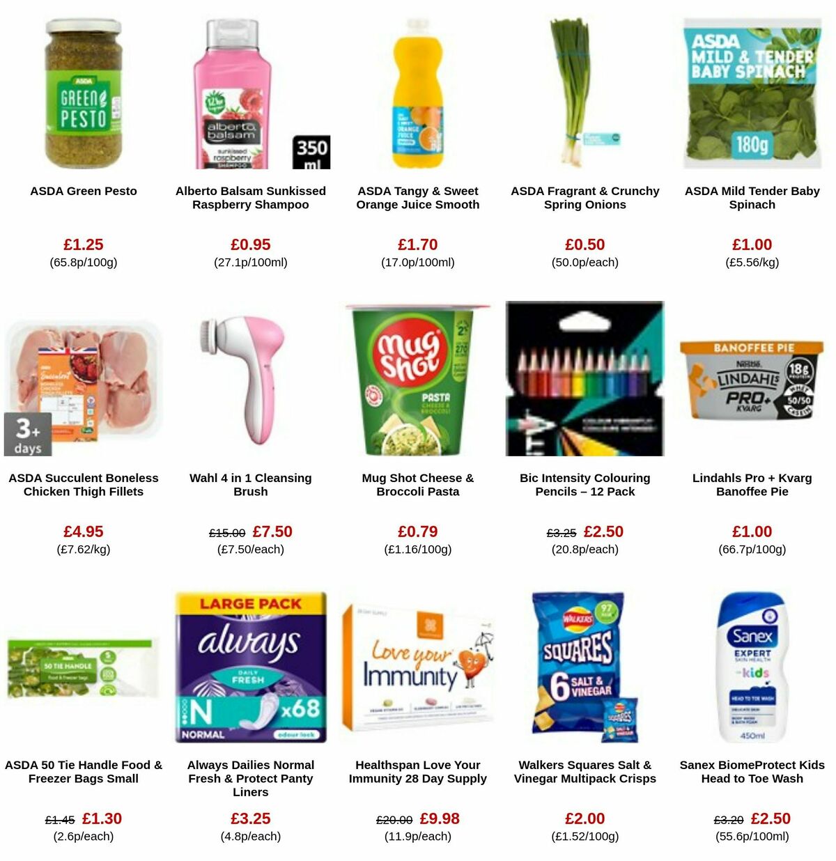 ASDA Offers from 11 August