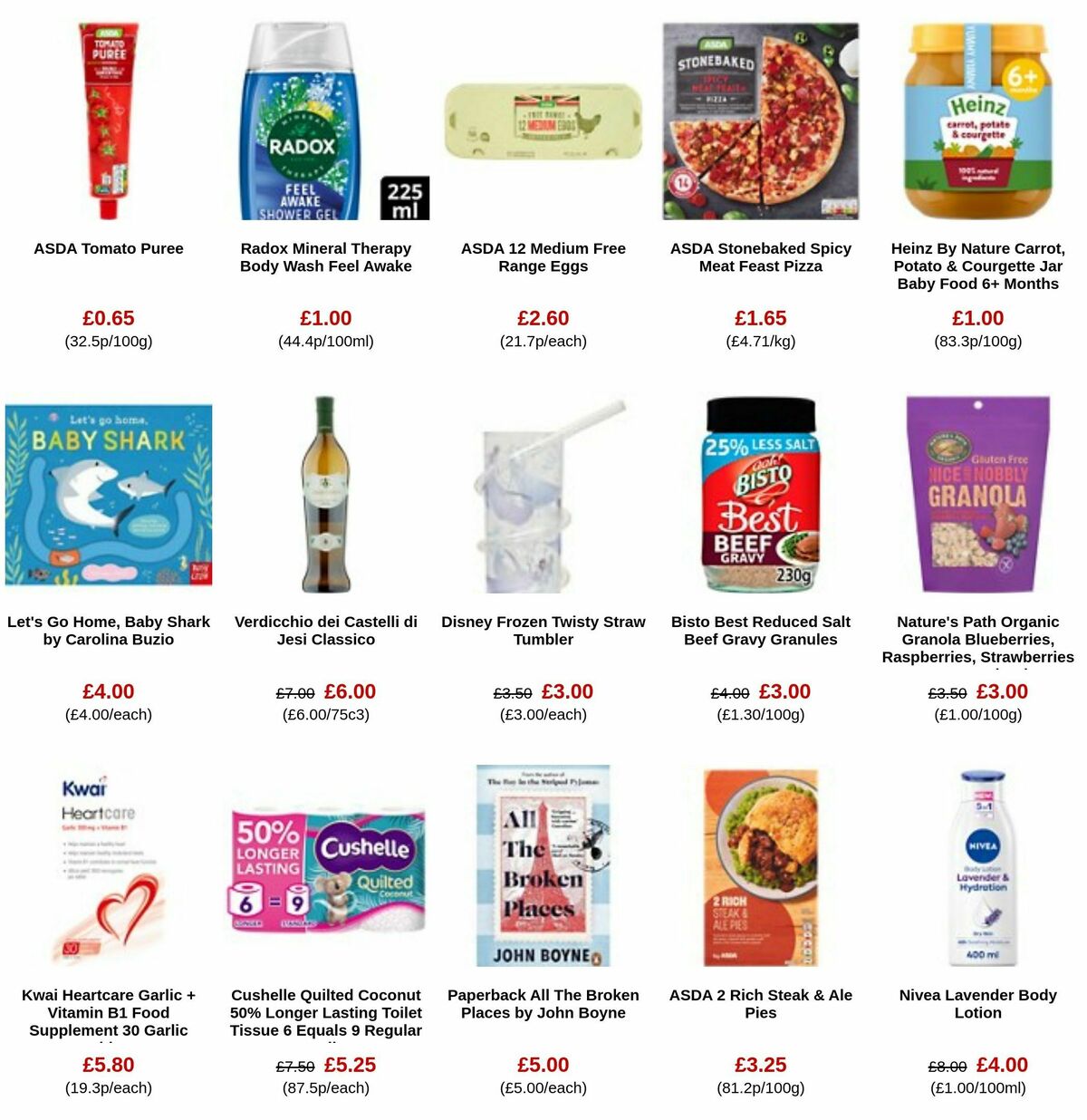 ASDA Offers from 11 August