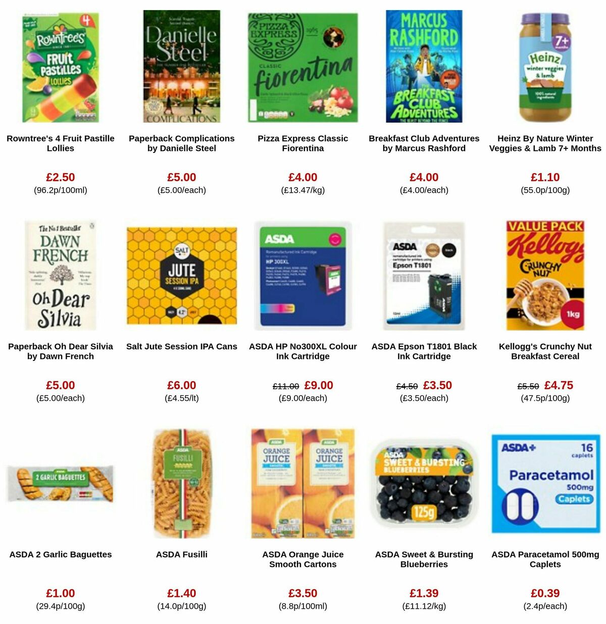 ASDA Offers from 11 August