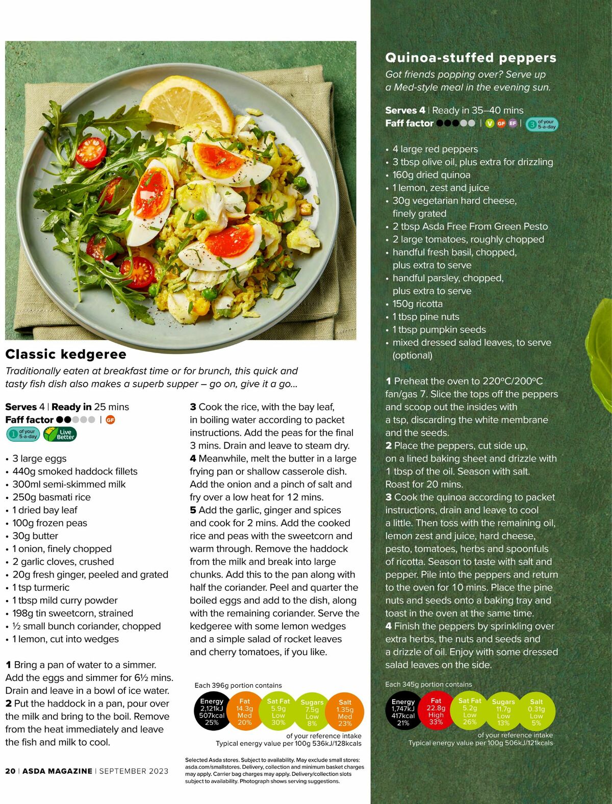 ASDA Magazine September Offers from 5 September