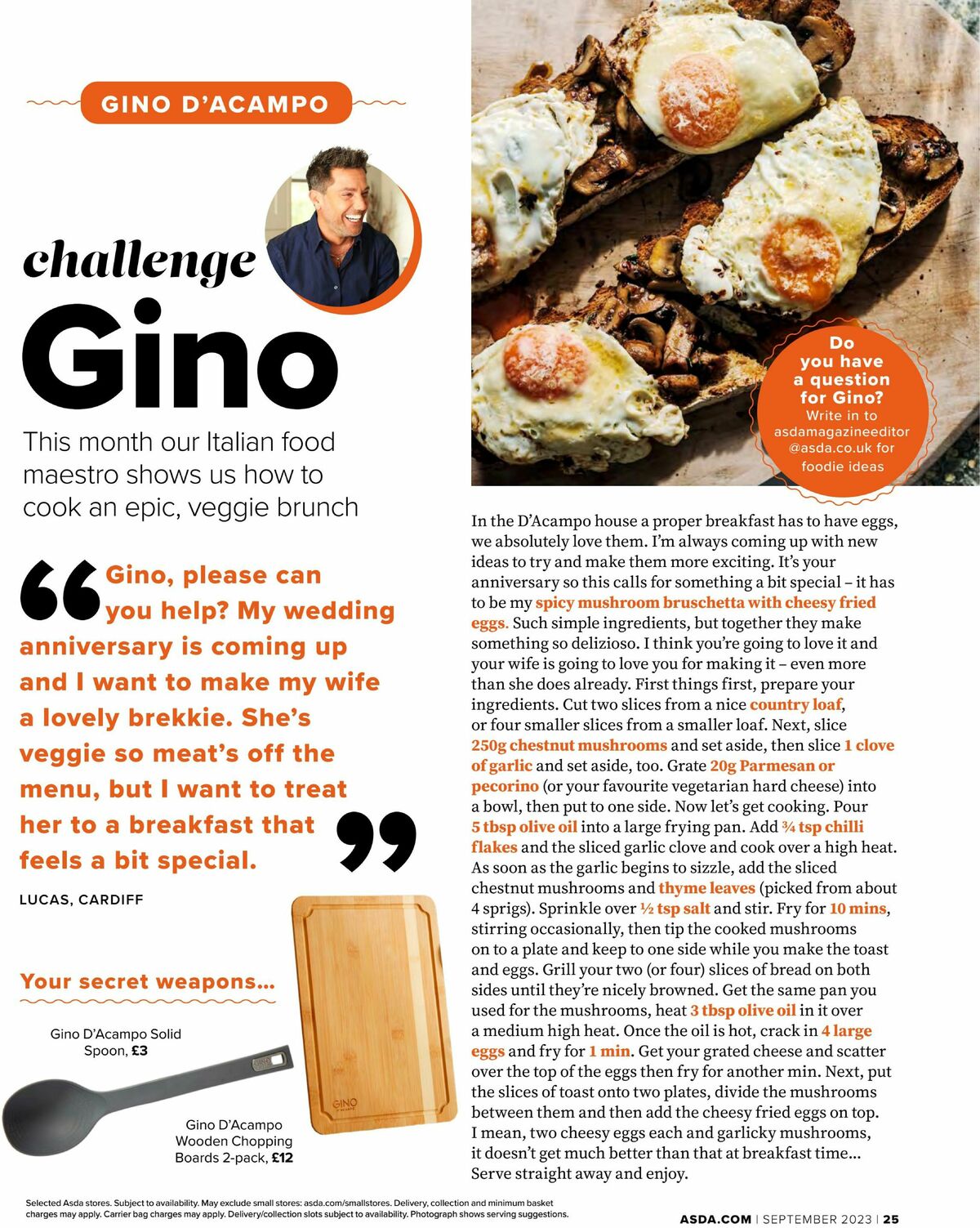 ASDA Magazine September Offers from 5 September