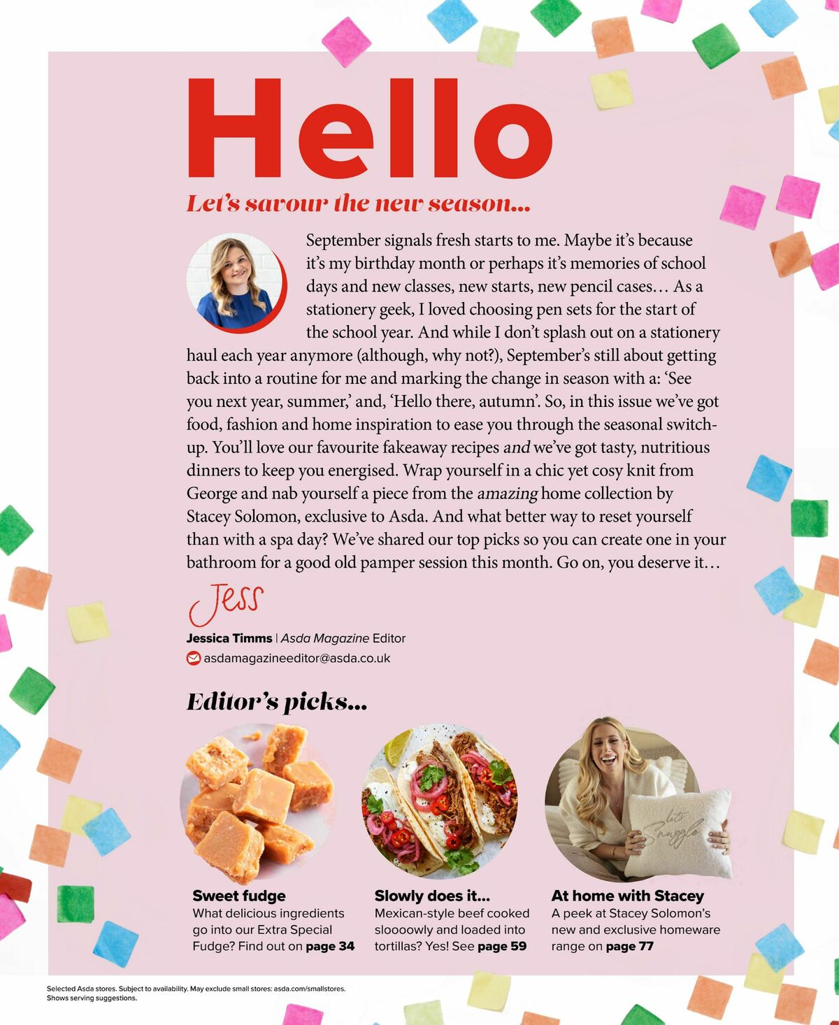 ASDA Magazine September Offers from 5 September