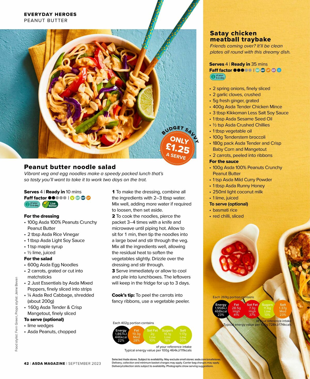 ASDA Magazine September Offers from 5 September