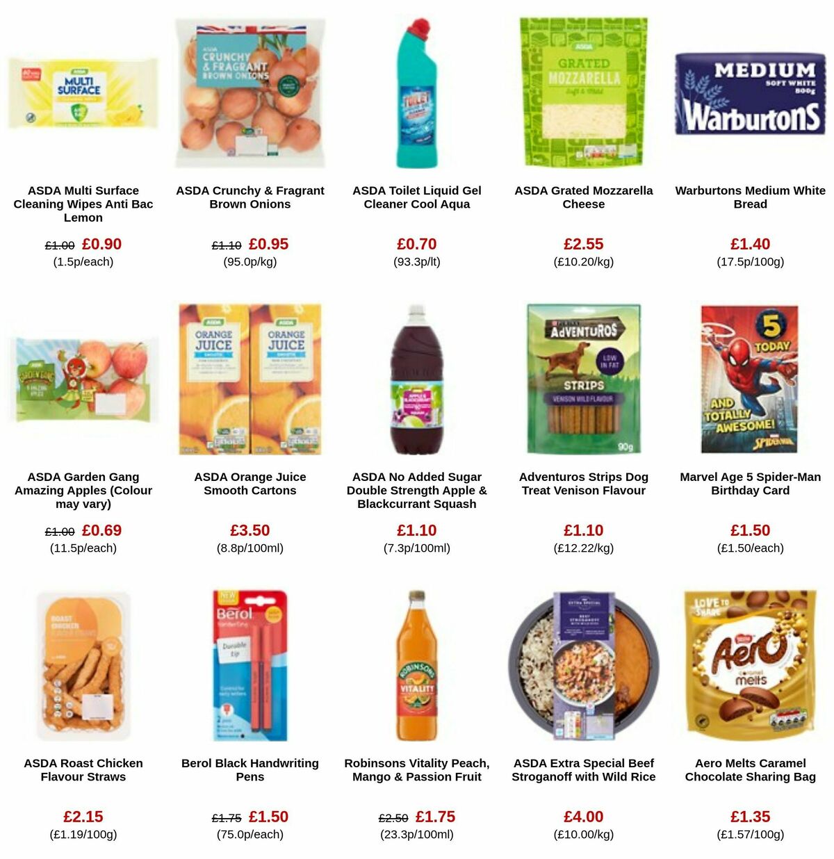 ASDA Offers from 8 September