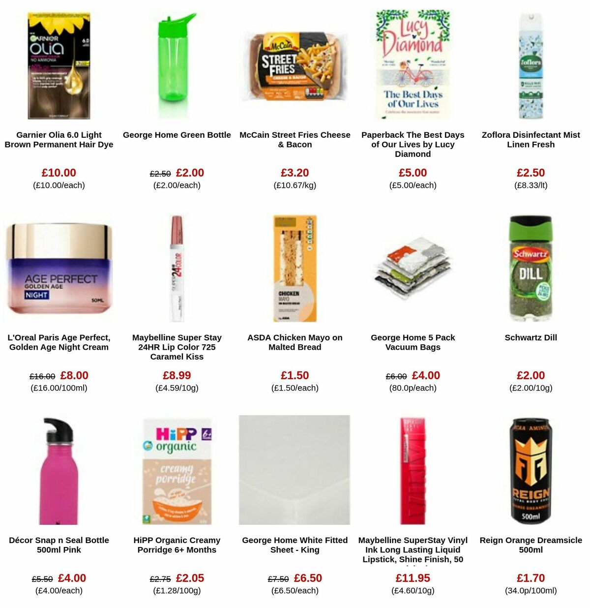 ASDA Offers from 8 September