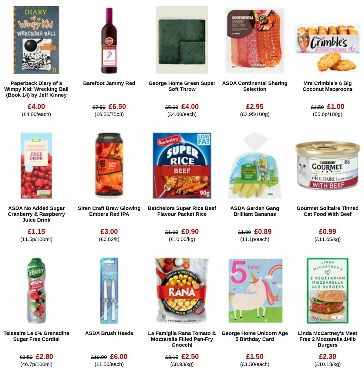 ASDA Offers from 8 September