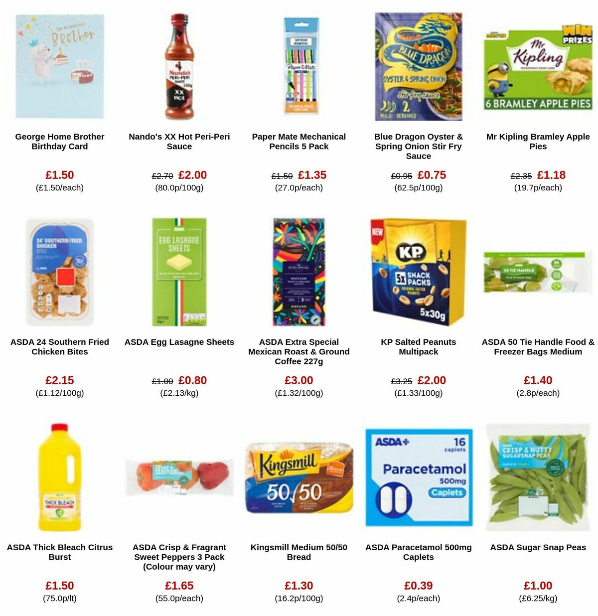 ASDA Offers from 8 September