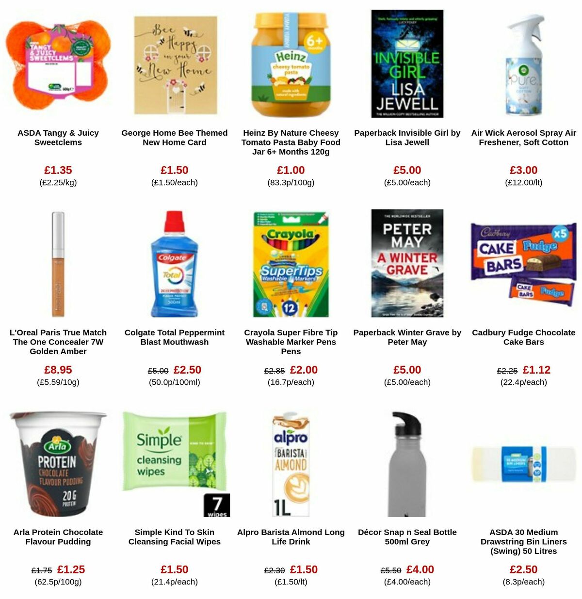 ASDA Offers from 8 September