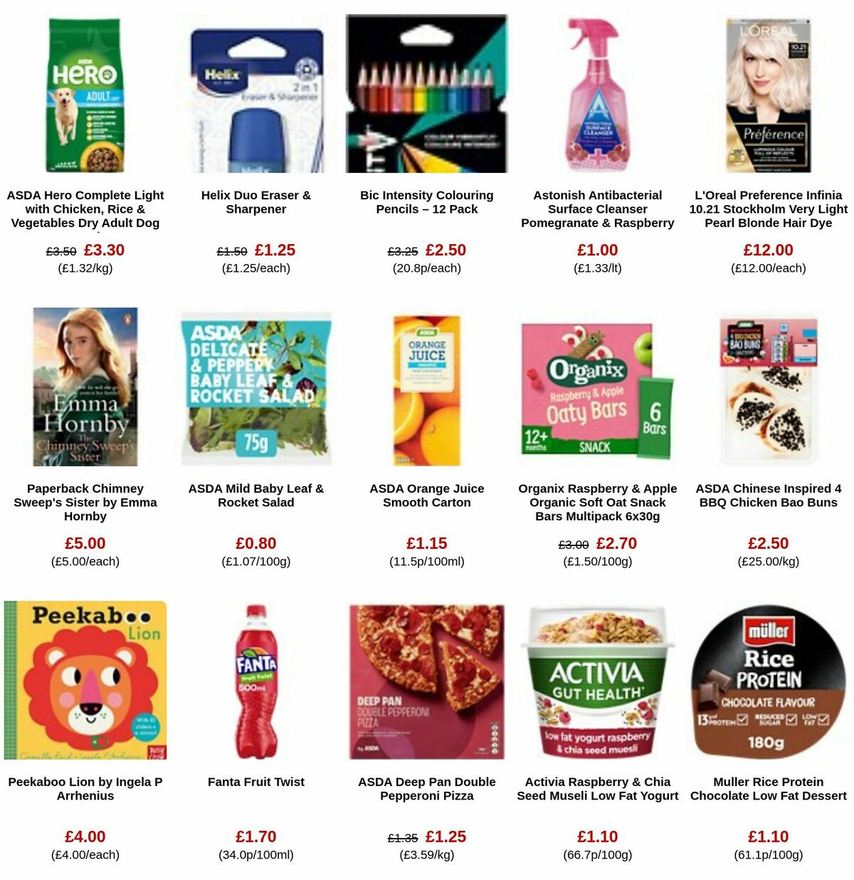 ASDA Offers from 8 September