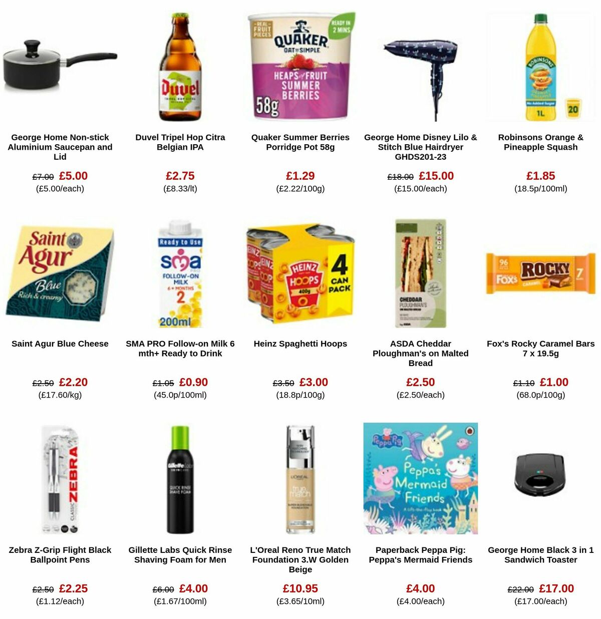 ASDA Offers from 8 September
