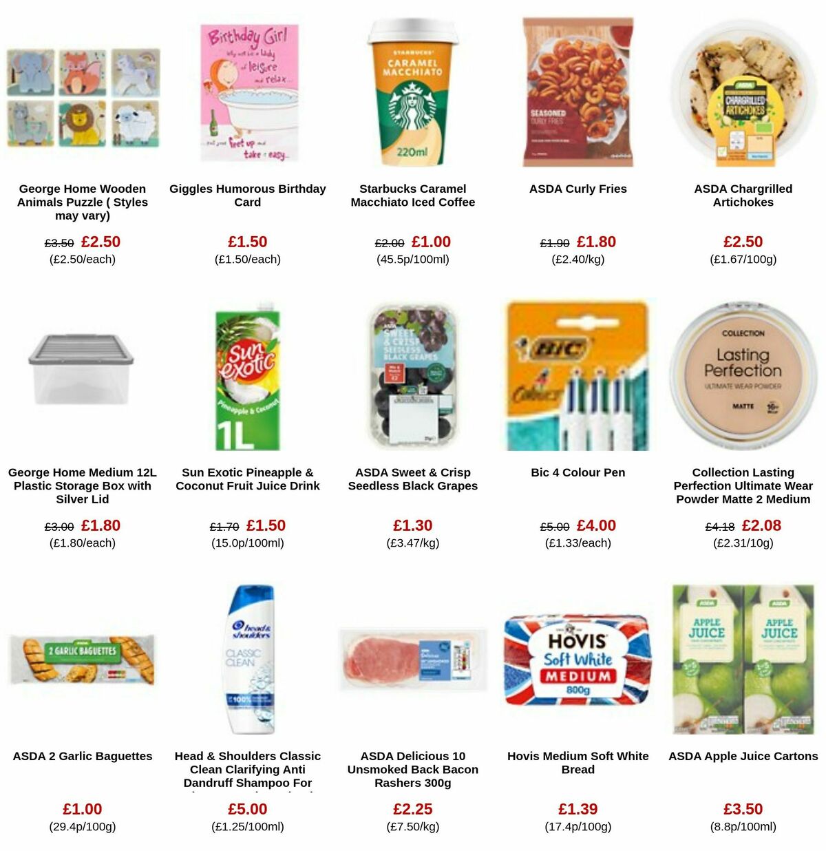 ASDA Offers from 22 September