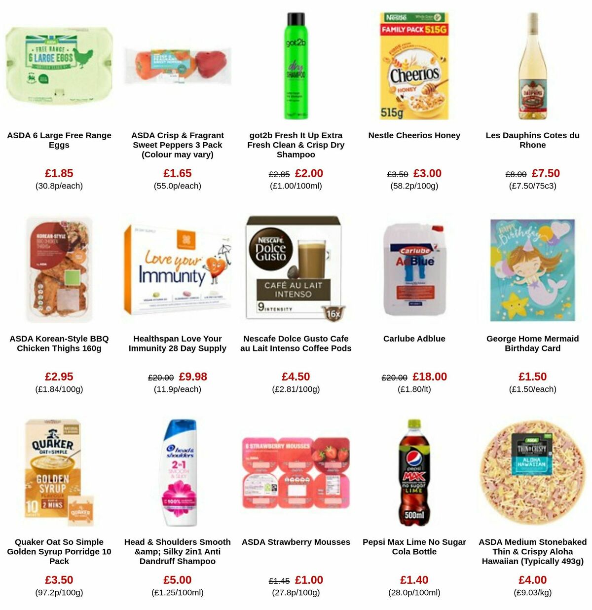 ASDA Offers from 22 September