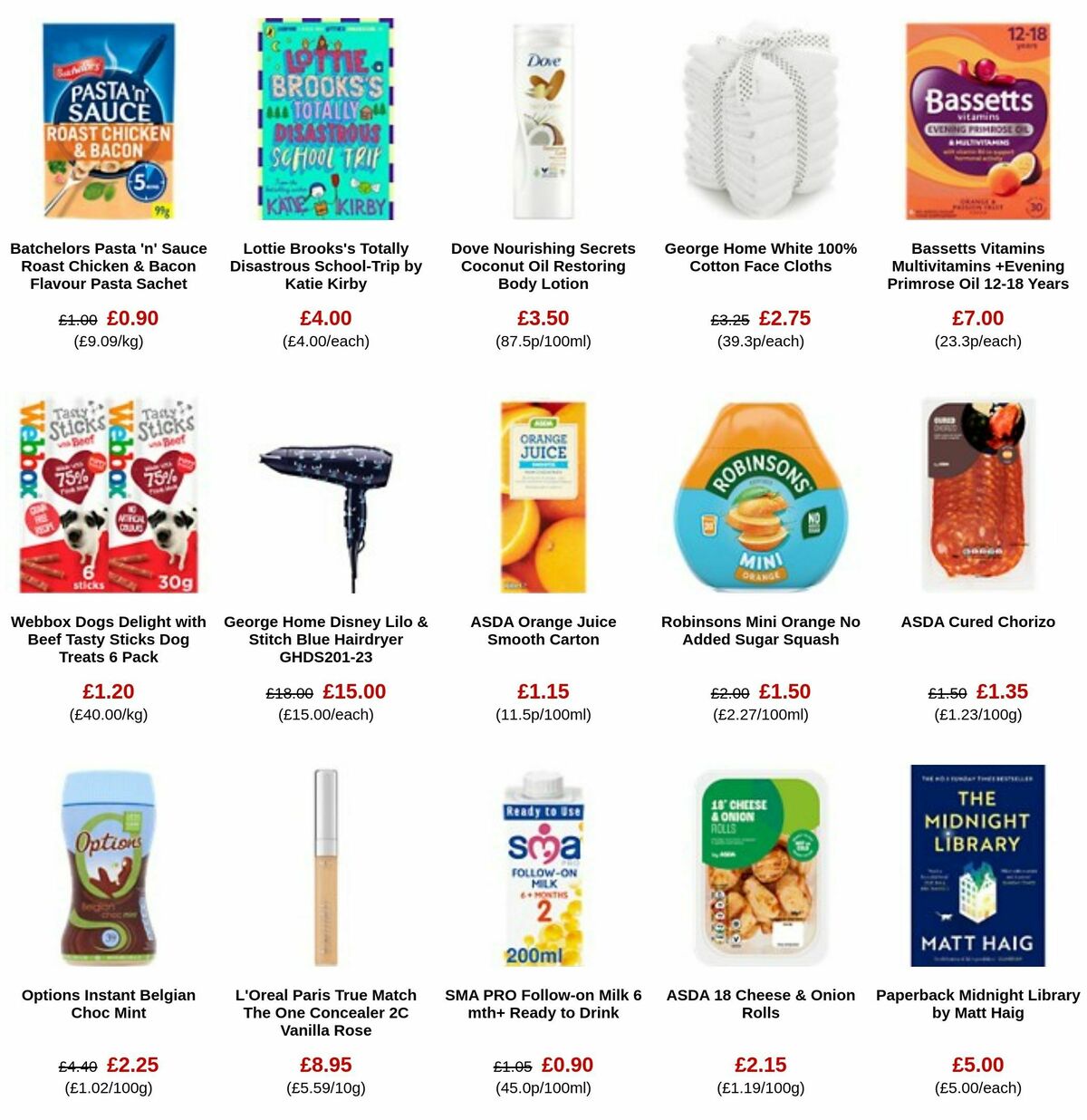 ASDA Offers from 22 September