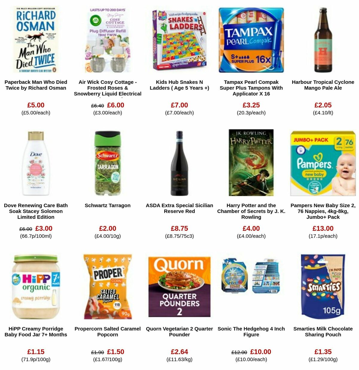 ASDA Offers from 29 September