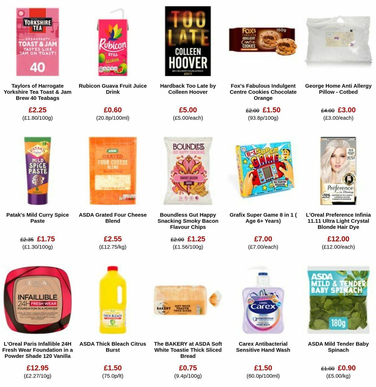 ASDA Offers from 29 September