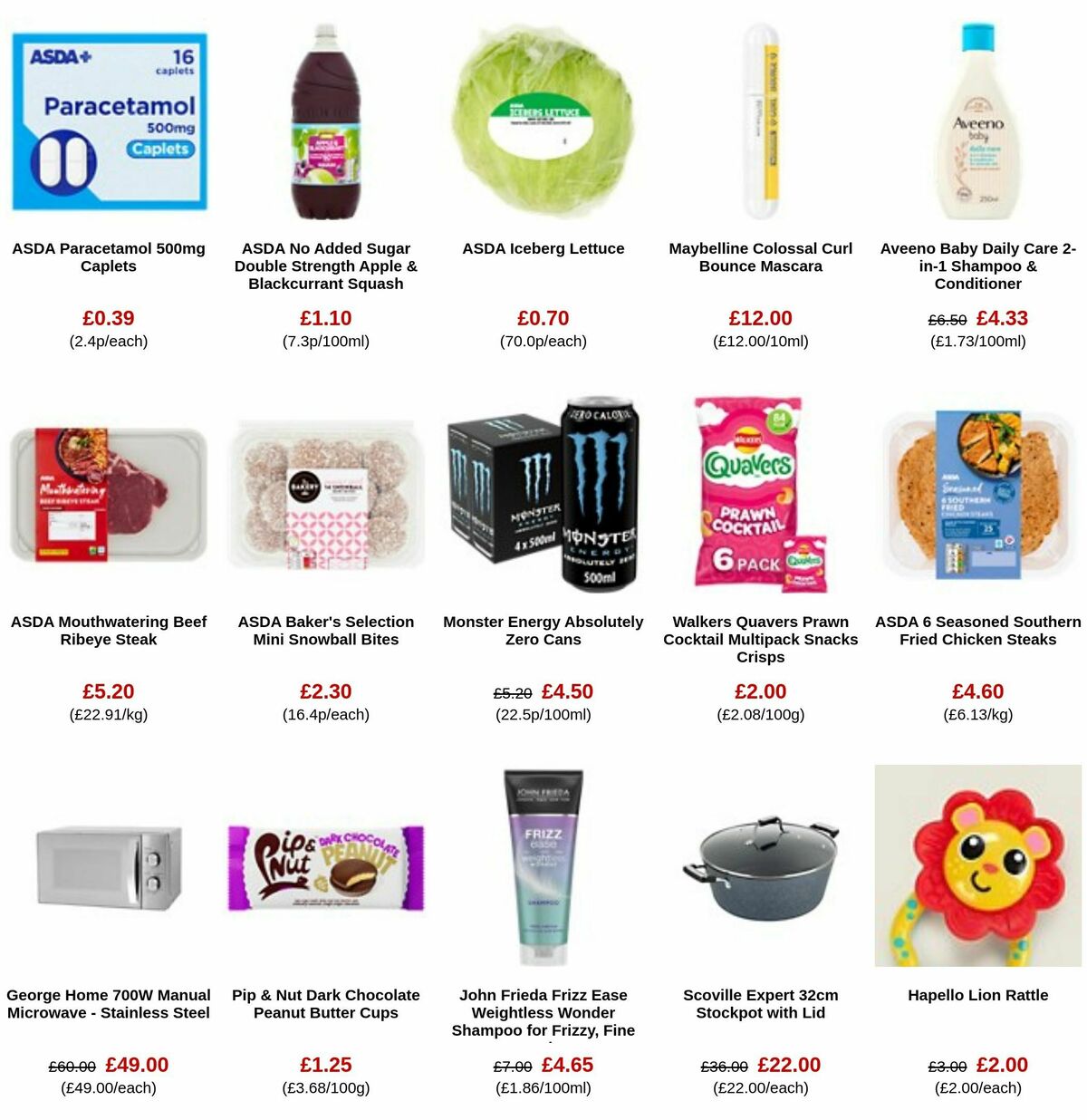 ASDA Offers from 29 September