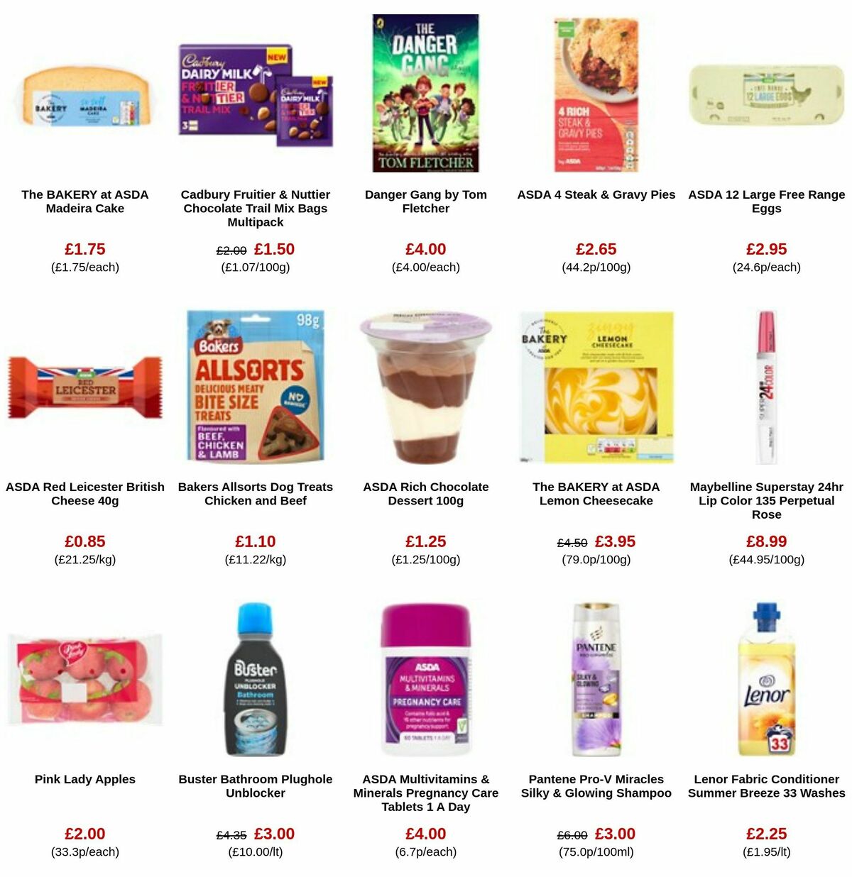 ASDA Offers from 29 September