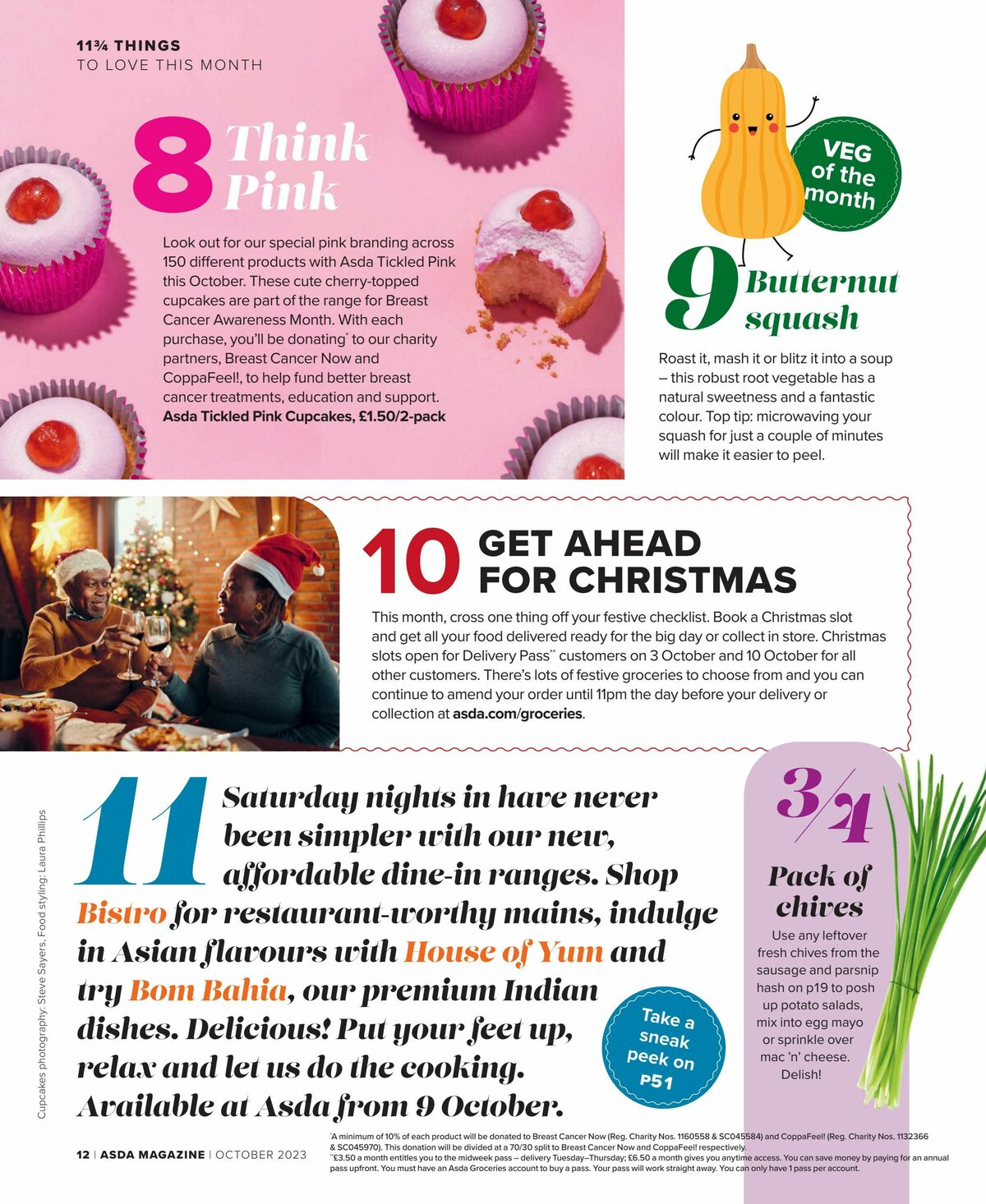 ASDA Magazine October Offers from 1 October