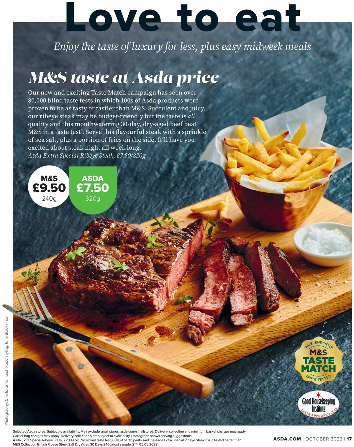 ASDA Magazine October Offers from 1 October