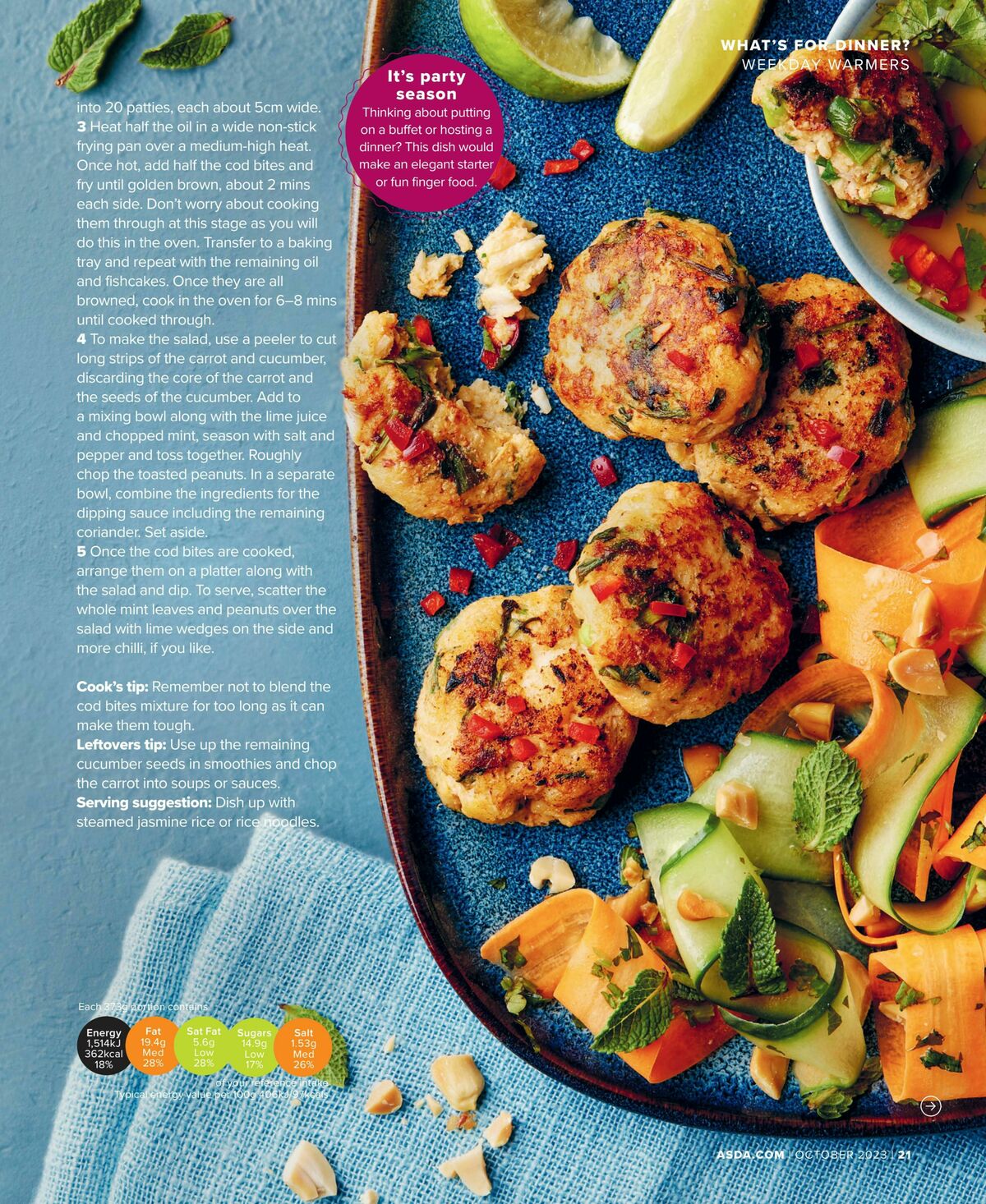 ASDA Magazine October Offers from 1 October