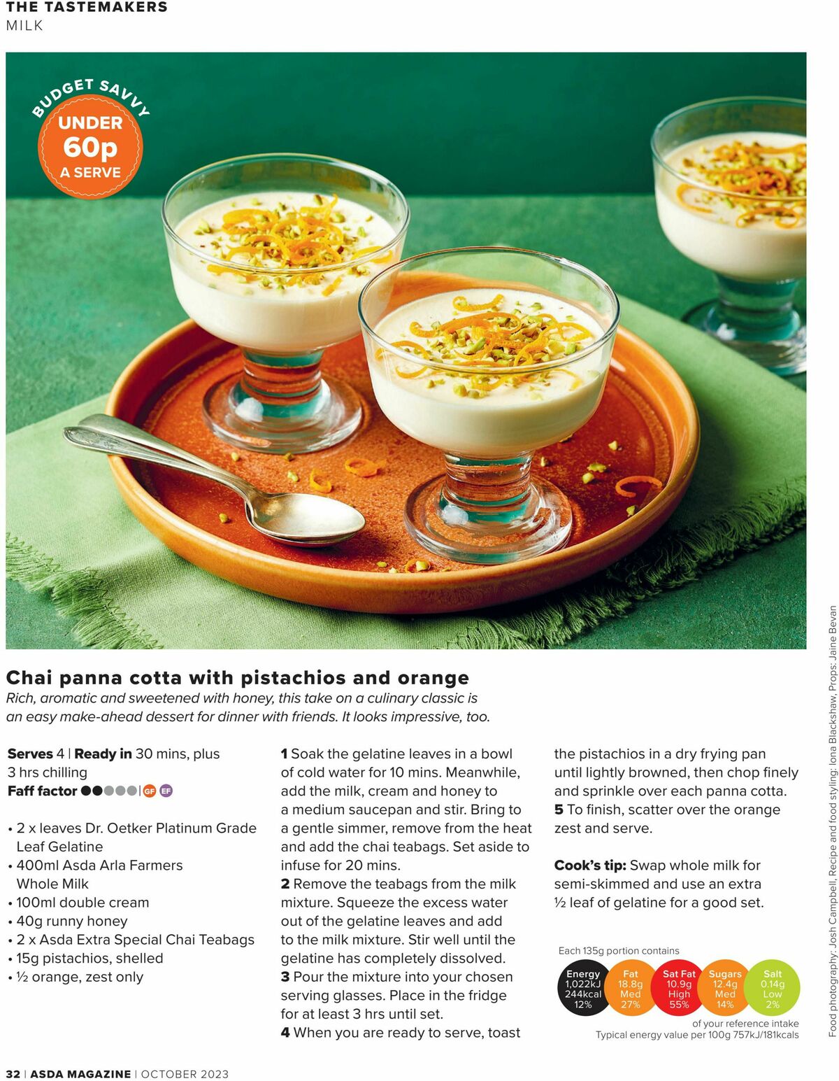 ASDA Magazine October Offers from 1 October