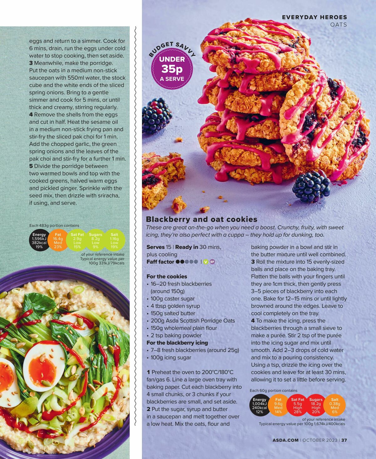 ASDA Magazine October Offers from 1 October