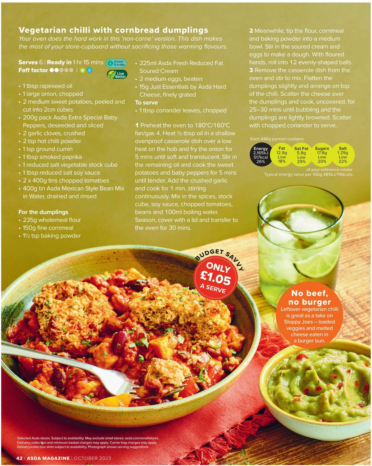 ASDA Magazine October Offers from 1 October