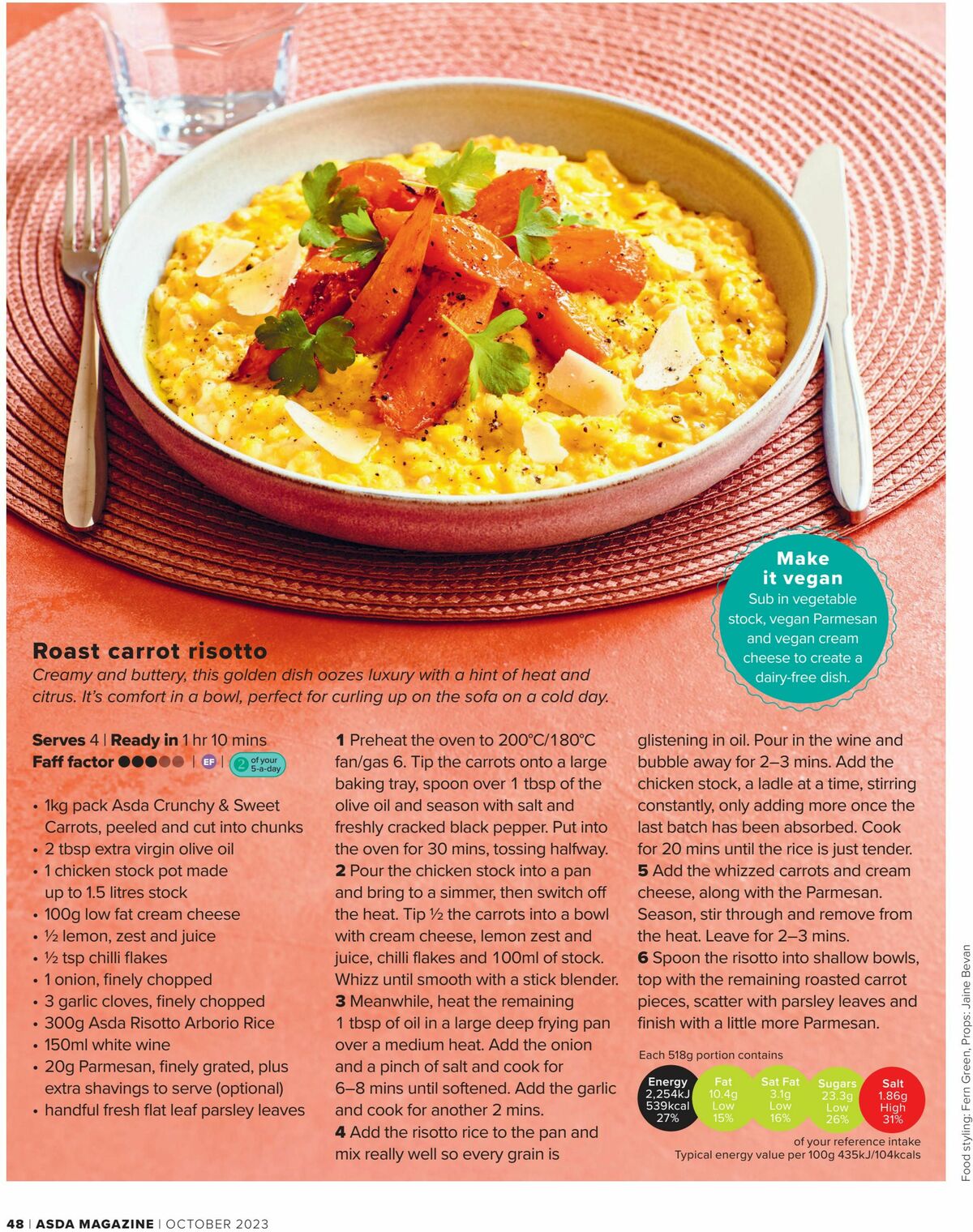 ASDA Magazine October Offers from 1 October