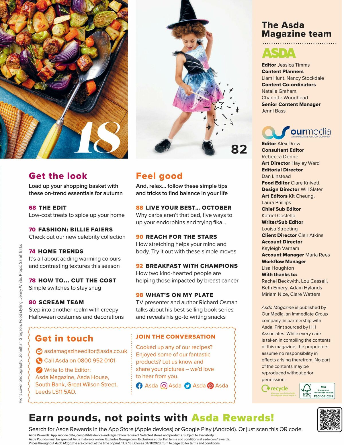 ASDA Magazine October Offers from 1 October