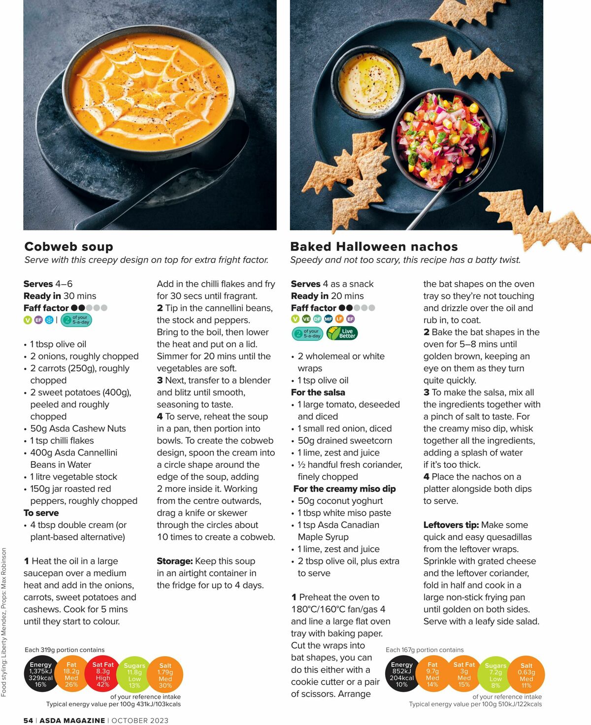 ASDA Magazine October Offers from 1 October