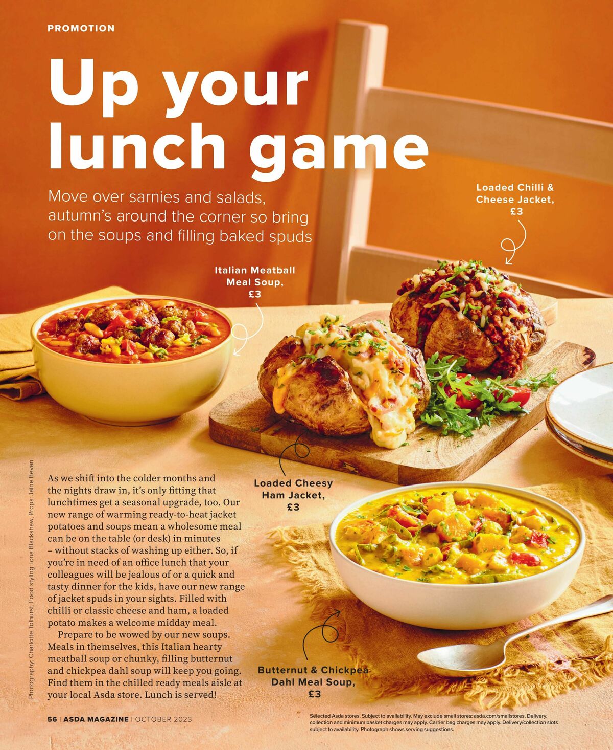 ASDA Magazine October Offers from 1 October