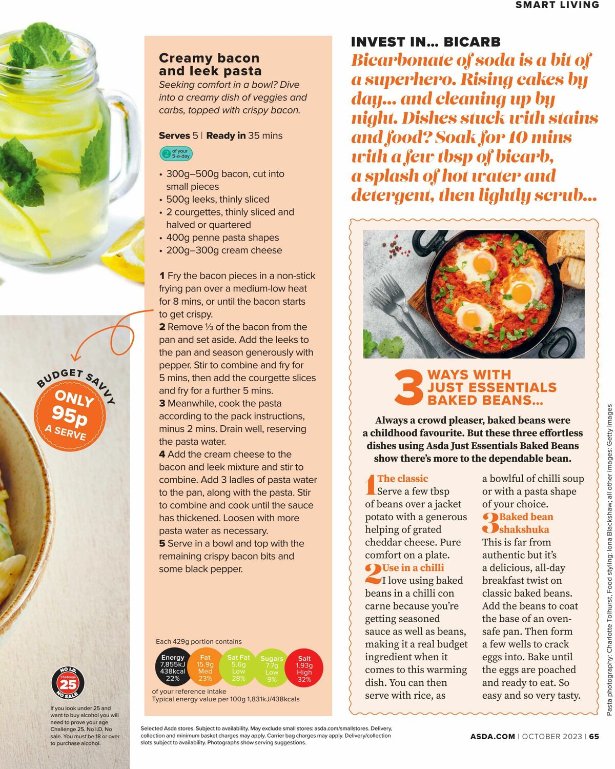 ASDA Magazine October Offers from 1 October