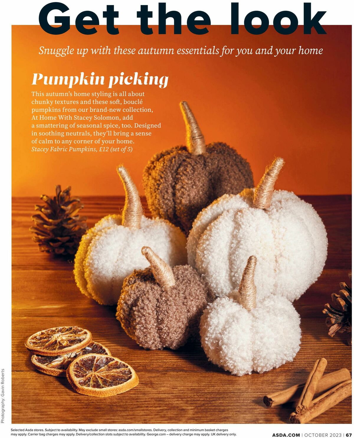 ASDA Magazine October Offers from 1 October