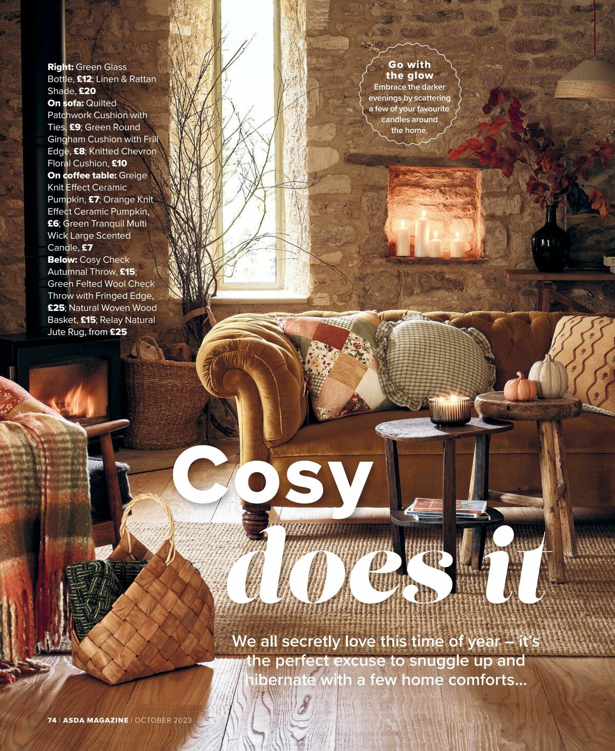 ASDA Magazine October Offers from 1 October