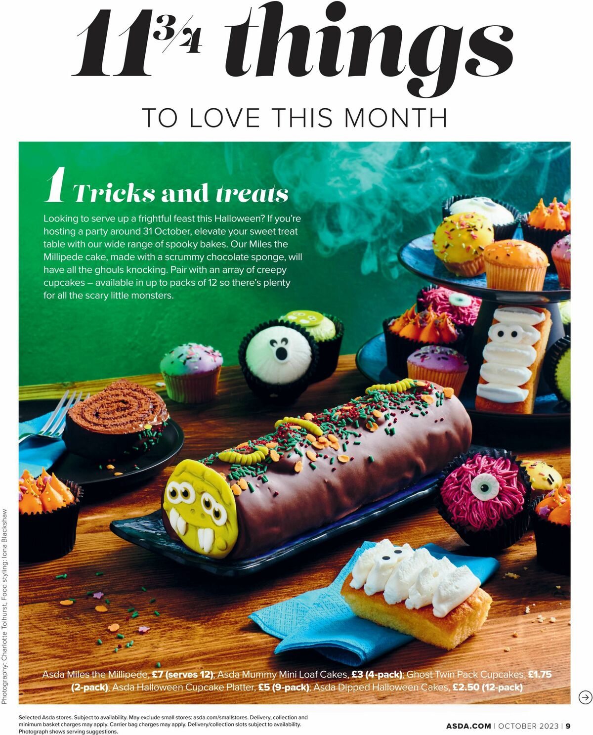 ASDA Magazine October Offers from 1 October