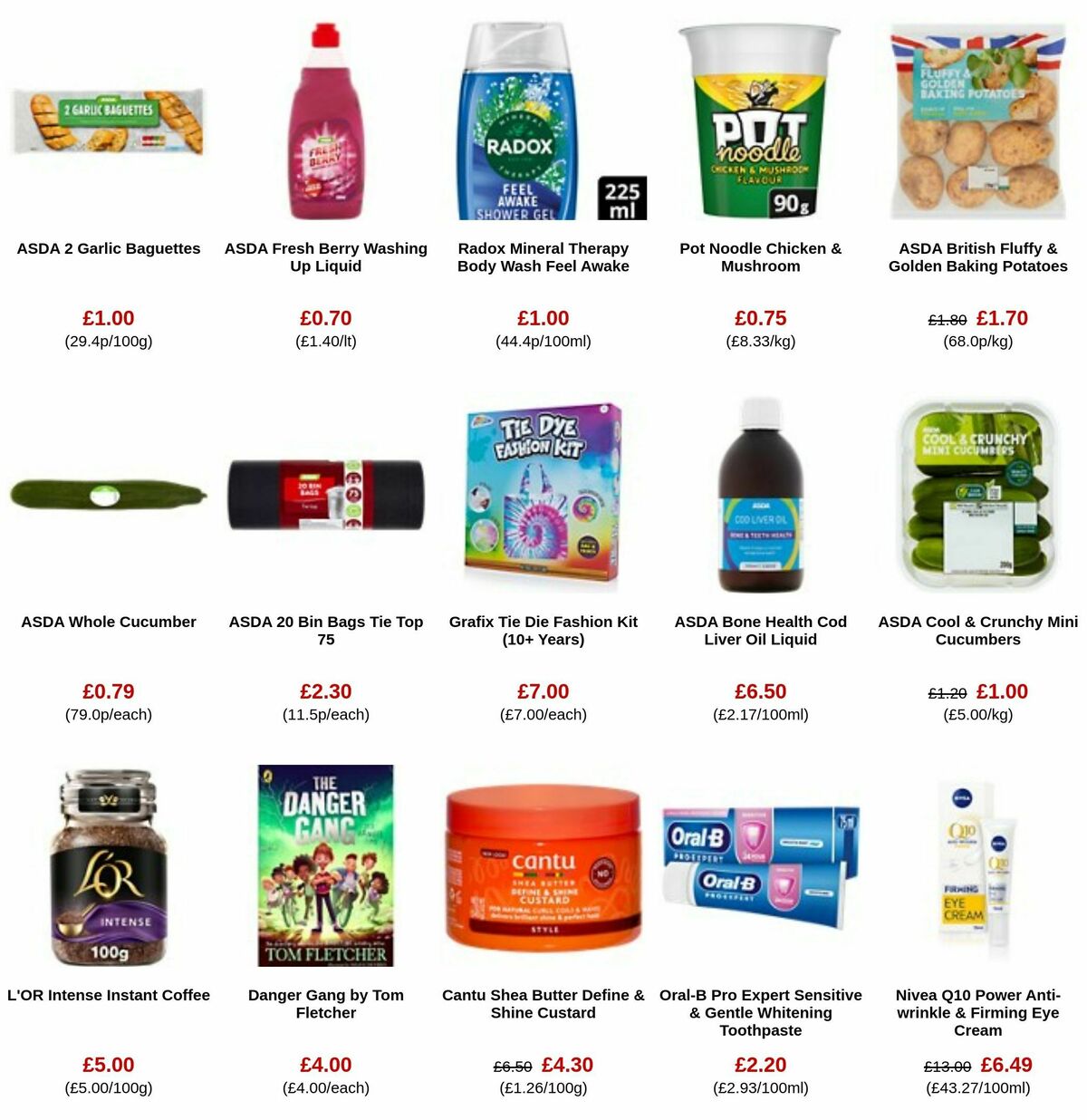 ASDA Offers from 6 October
