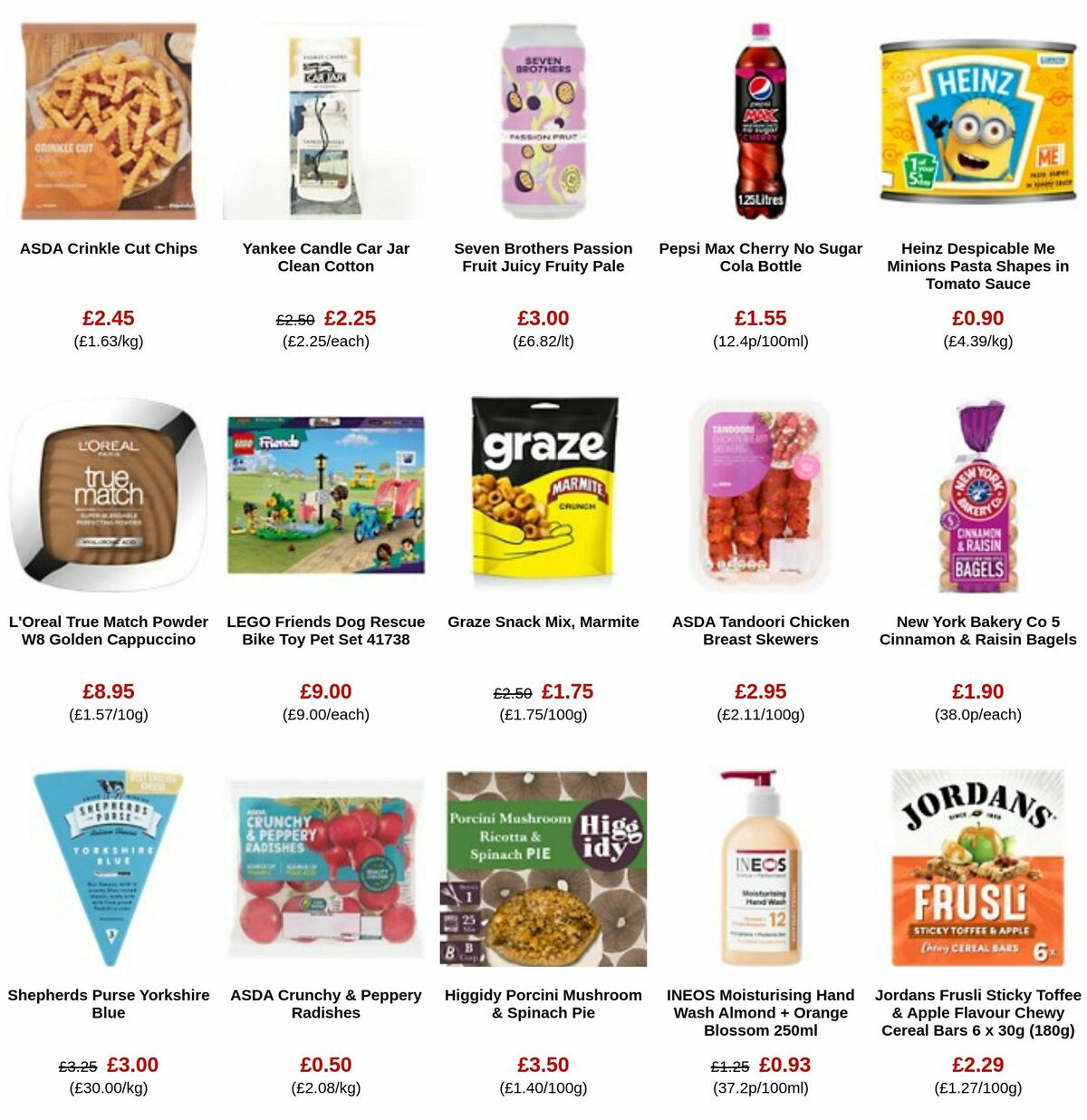 ASDA Offers from 6 October