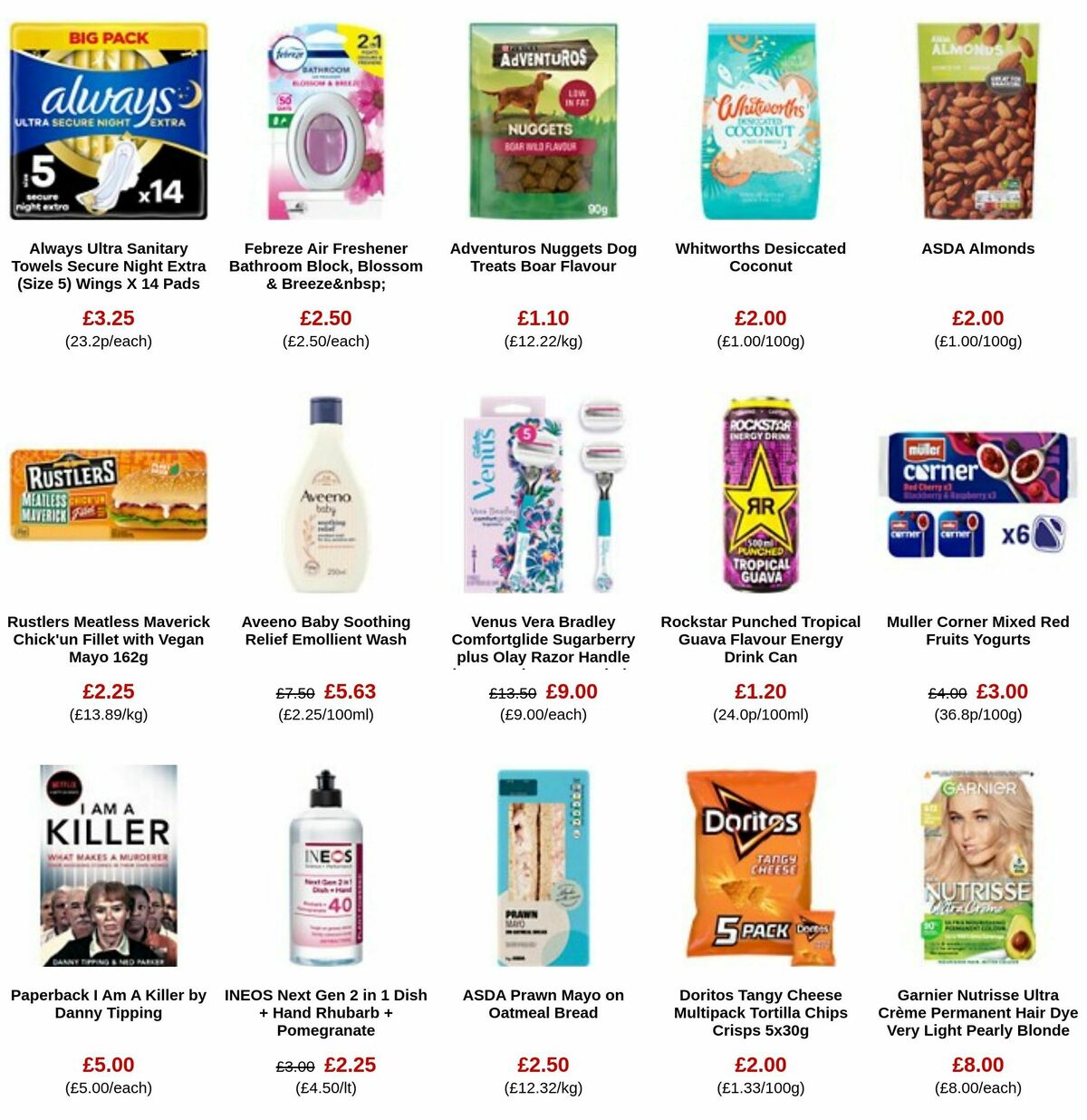 ASDA Offers from 6 October