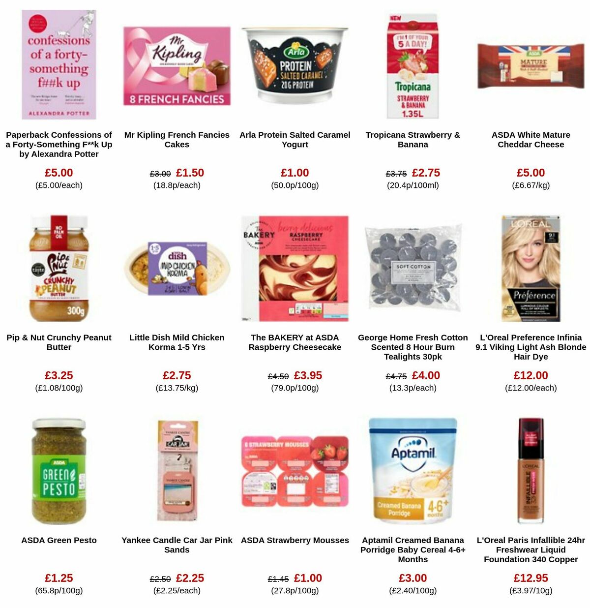 ASDA Offers from 6 October