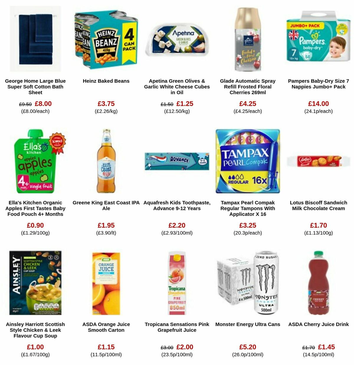ASDA Offers from 6 October