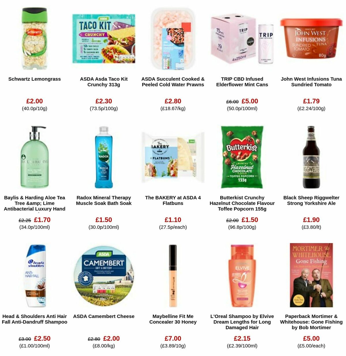 ASDA Offers from 6 October